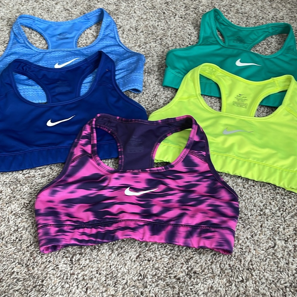 Nike lot of sports bras